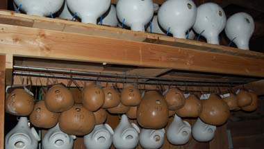 storing gourds over winter
